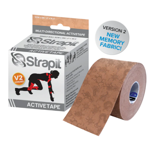 Obrazek ACTIVETAPE 5CM x 5M  - BEŻ