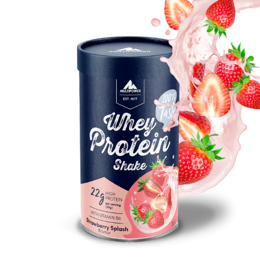 Obrazek Whey Protein Shake 420g - Truskawki Multipower