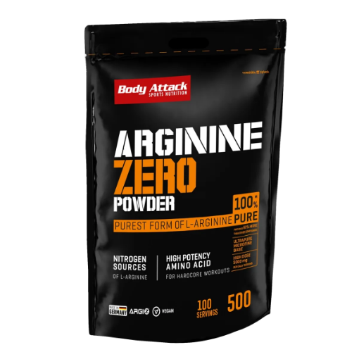 Obrazek Arginina Zero - 500g Body Attack