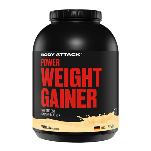 Obrazek Power Weight Gainer 4750g - Waniliowy Body Attack