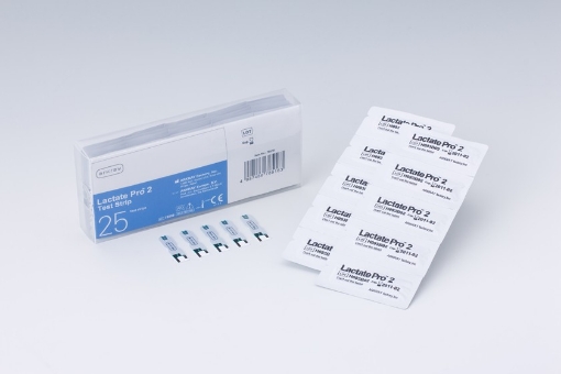 Obrazek Paski testowe kwasu mlekowego do Lactate Pro 2 (25 szt.)