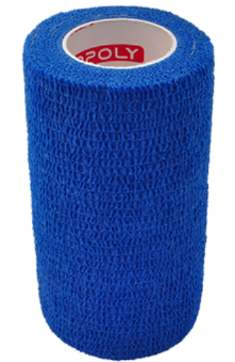 Obrazek Bandaż kohezyjny Copoly 10 cm x 4,5 m - Jasnoniebieski