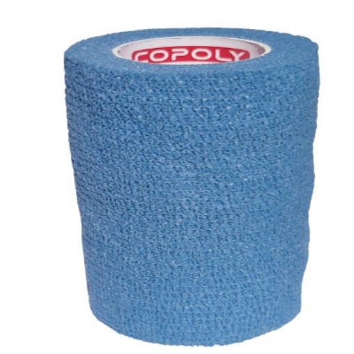 Obrazek Bandaż kohezyjny Copoly 7,5 cm x 4,5 m - Błękit azurowy