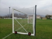 Obrazek Poarta fotbal aluminiu 7.32x2.44 m cu sistem de tensionare si transport
