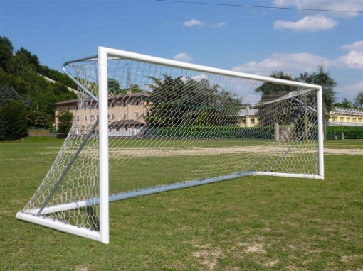 Obrazek Poarta Fotbal Aluminiu 7.32x2.44 m, model independent profesional