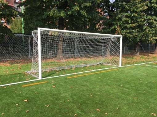 Obrazek Poarta Fotbal Aluminiu 6x2 m, certificata UNI-EN 748