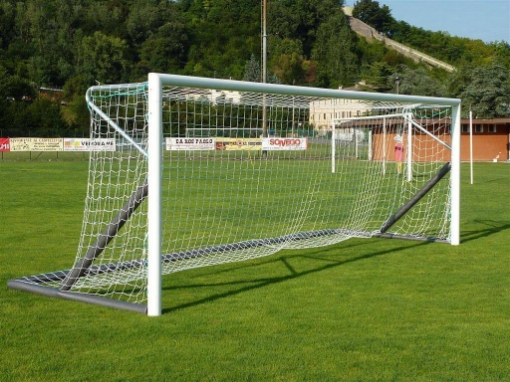 Obrazek Poarta Fotbal Aluminiu 6x2 m, model independent cu cadru de sol