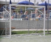 Obrazek Poarta Fotbal Oțel 4x2 m, fixa cu mansoane incluse