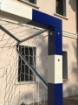 Obrazek Poarta handbal fixa 3x2m, aluminiu 80x80mm, cu socluri