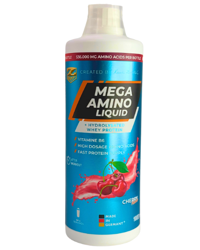 Obrazek MEGA AMINO LIQUID WIŚNIA 500ML Z-KONZEPT