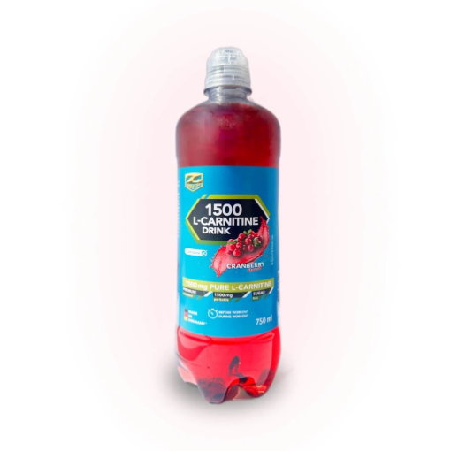 Obrazek NAPOJ L-KARNITYNA 1500MG - 750ML - Żurawina