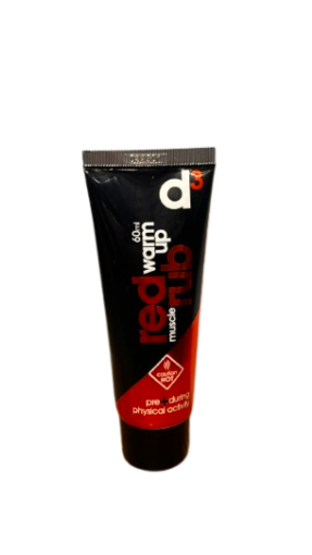 Obrazek Rozgrzewający krem Red Rub 60ml - D3Tape