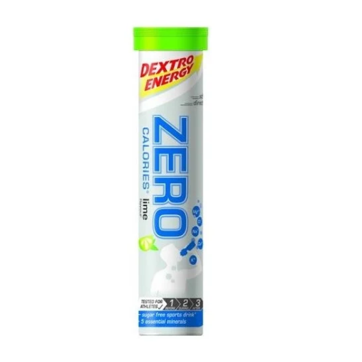 Obrazek Electroliti 20 tablete efervescente - Lime - Dextro Energy