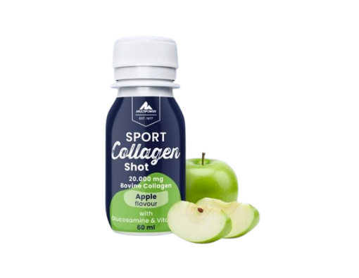 Obrazek Sport Collagen Shot 60ml Zielone Jabłko – Multipower