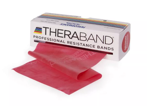Obrazek Taśma elastyczna THERA-BAND® Medium - Czerwona