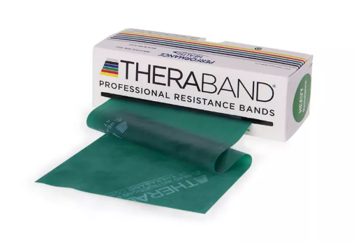 Obrazek Taśma elastyczna THERA-BAND® Heavy 2.1kg  - Zielona