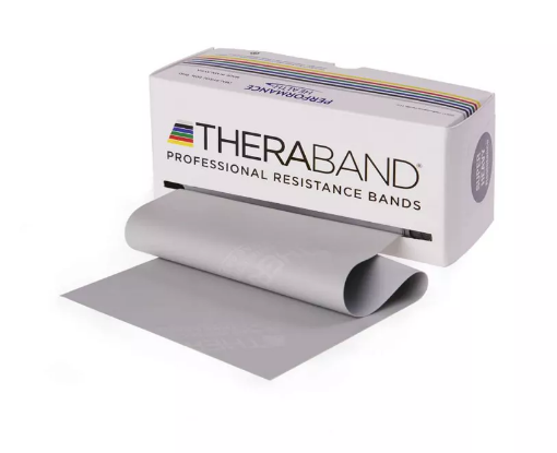 Obrazek Taśma elastyczna THERA-BAND® Super Heavy 4.6kg - Srebrna
