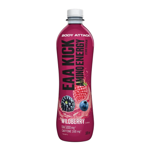 Obrazek EAA Kick Amino Wild Berry - 500ml Body Attack