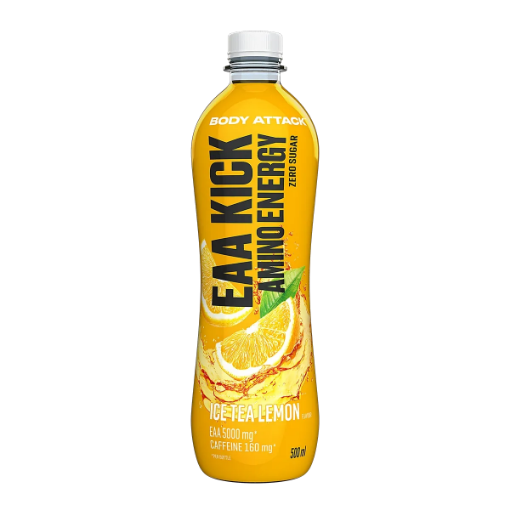 Obrazek EAA Kick Amino Ice Tea Lemon - 500ml Body Attack