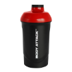 Obrazek SHAKER CZARNY/CZERWONY 600 ML BODY ATTACK