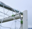 Obrazek Przenośna aluminiowa bramka piłkarska 4 × 2 m — Ø80 mm z siatką w zestawie — VI 6028