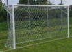 Obrazek Przenośna aluminiowa bramka piłkarska 4 × 2 m — Ø80 mm z siatką w zestawie — VI 6028