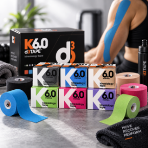 Obrazek dla kategorii d3Tape K6.0 – taśma kinezjologiczna 5 cm x 6 m