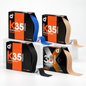Obrazek dla kategorii d3Tape K35 / X35 – taśma kinezjologiczna 5 cm x 35 m