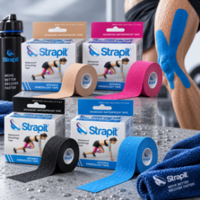 Obrazek dla kategorii Strapit Advance KTAPE – Taśma kinezjologiczna waterproof 5 cm x 5 m